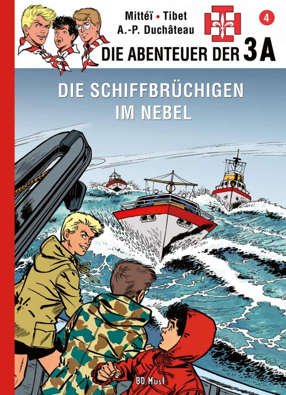 Die Abenteuer der 3A - Band #4 – Piraten im Nebel