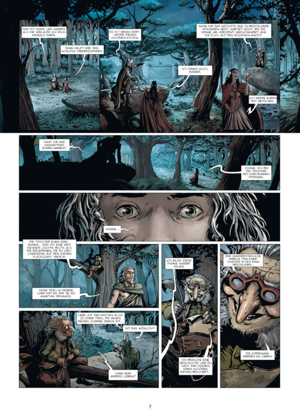 Brocéliande – Der Wald des kleinen Volkes 1: Die Quelle von Barenton