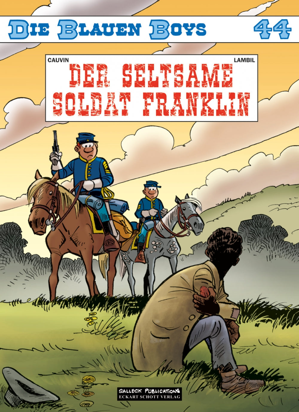 Die blauen Boys 44 - Der seltsame Soldat Franklin