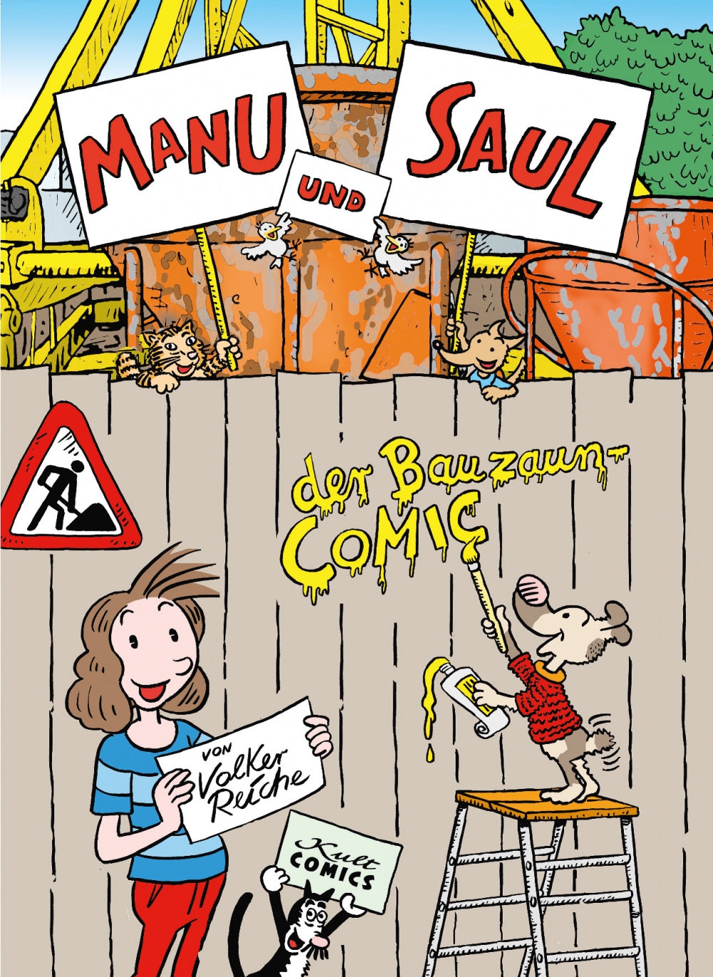 Manu und Saul - Der Bauzaun-Comic