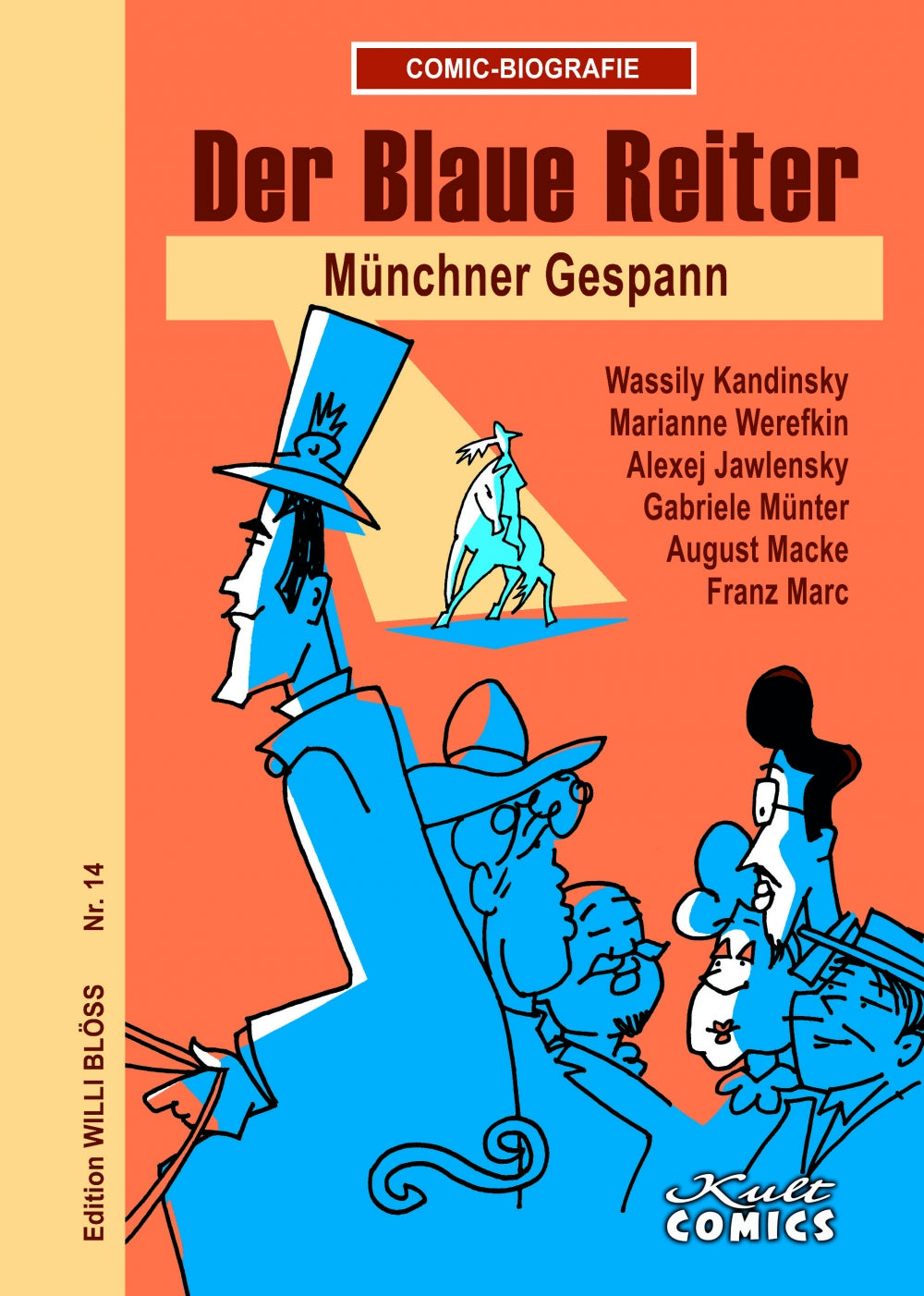 Comic-Biografie - Der Blaue Reiter - Münchner Gespann