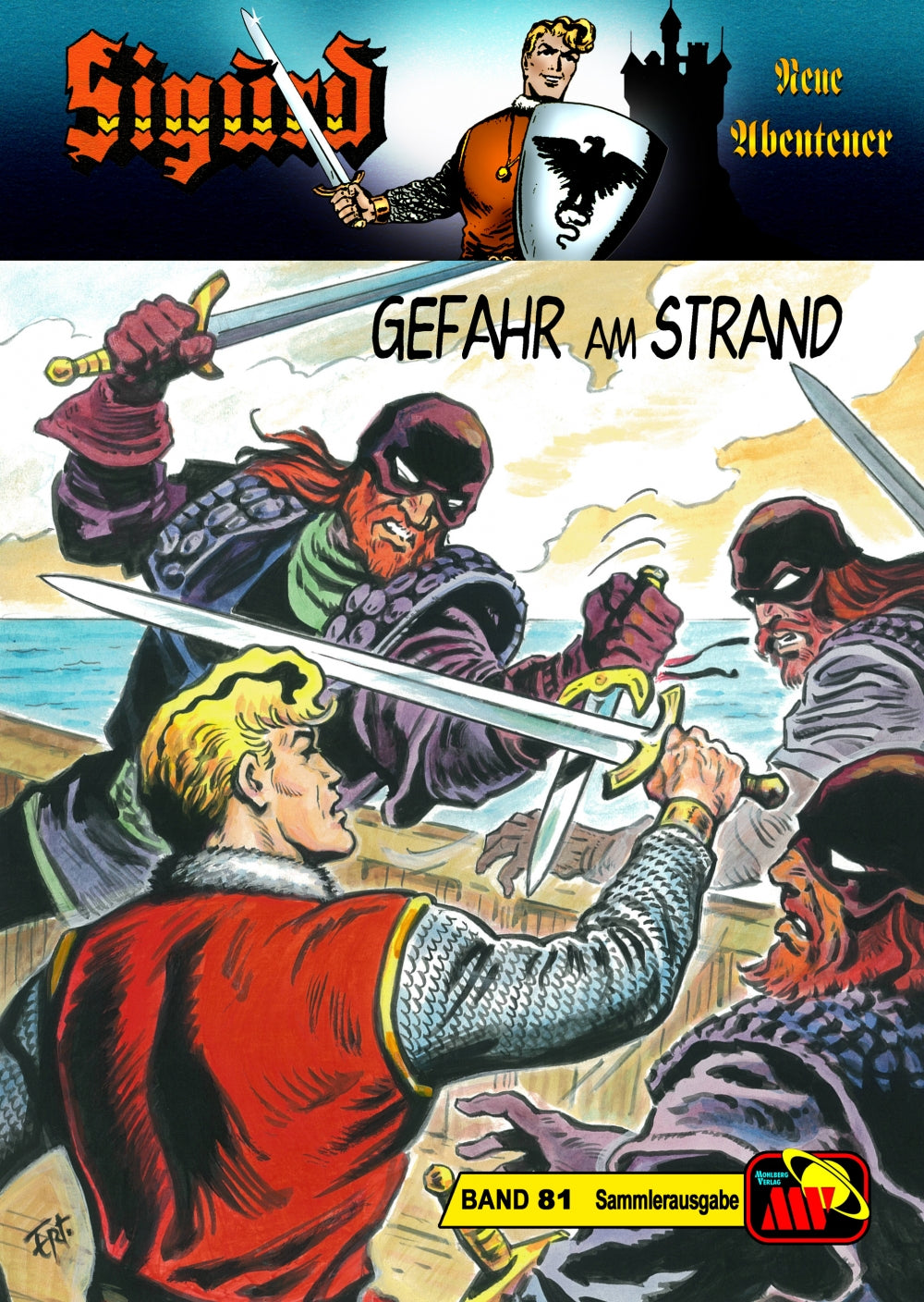 Sigurd - Neue Abenteuer 81 - Gefahr am Strand