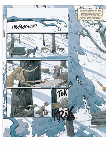 Schloss der Tiere #2 (Neuauflage) Margeriten im Winter