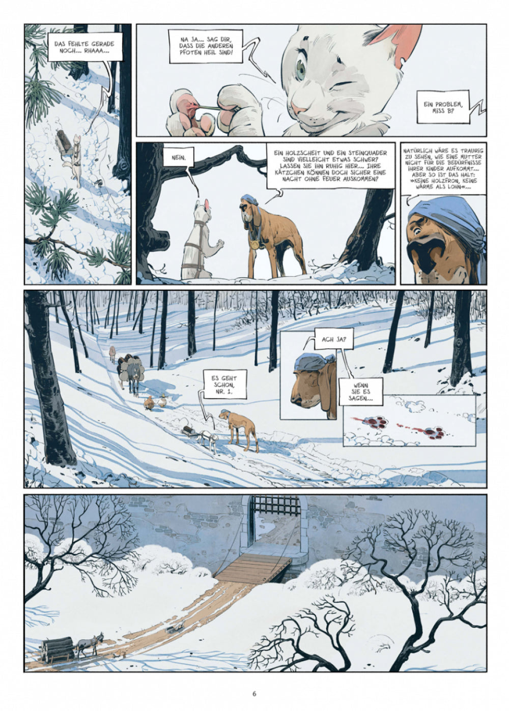 Schloss der Tiere #2 (Neuauflage) Margeriten im Winter