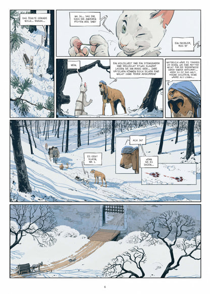 Schloss der Tiere #2 (Neuauflage) Margeriten im Winter