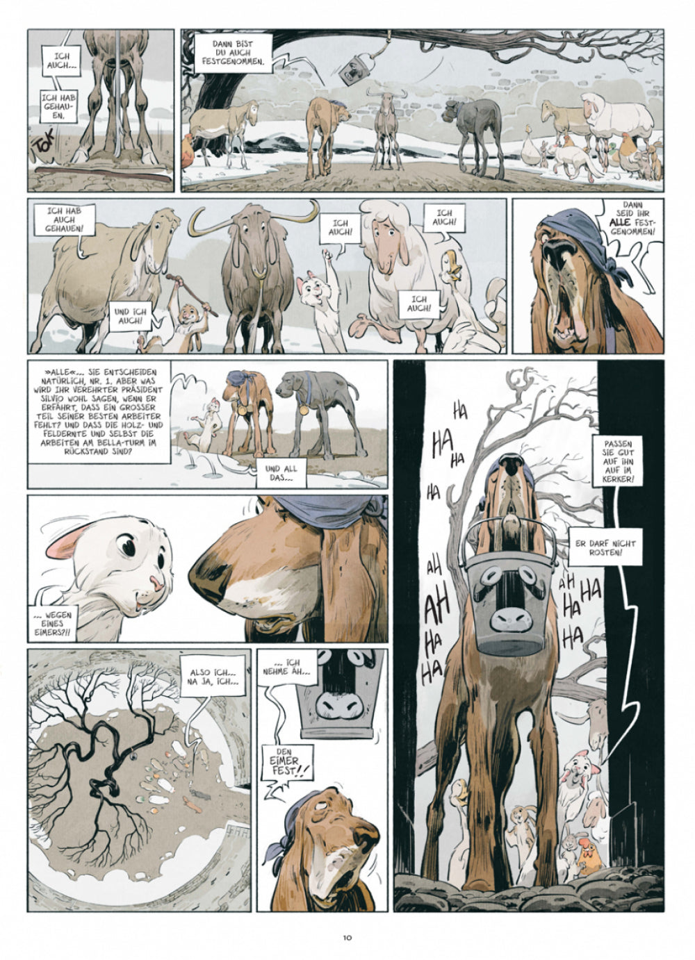 Schloss der Tiere #2 (Neuauflage) Margeriten im Winter