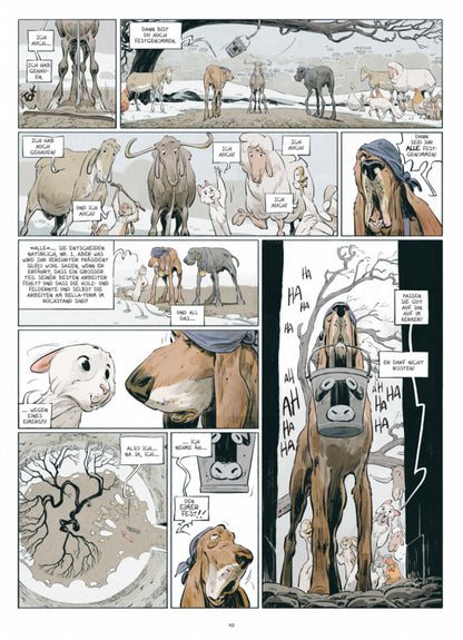 Schloss der Tiere #2 (Neuauflage) Margeriten im Winter