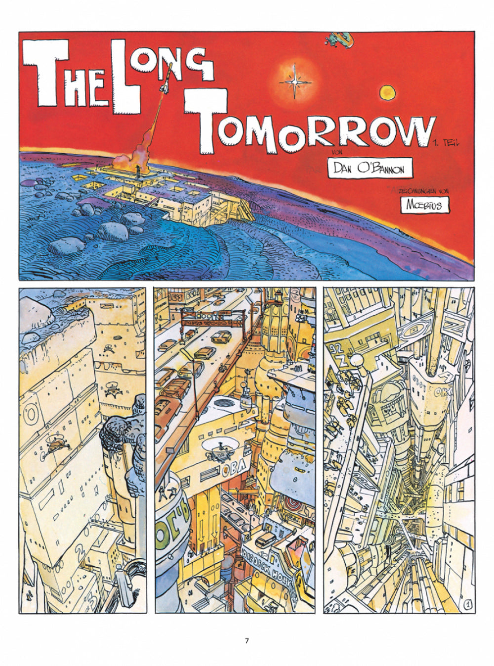 Moebius Collection: Die blinde Zitadelle / The Long Tomorrow / Die Augen der Katze