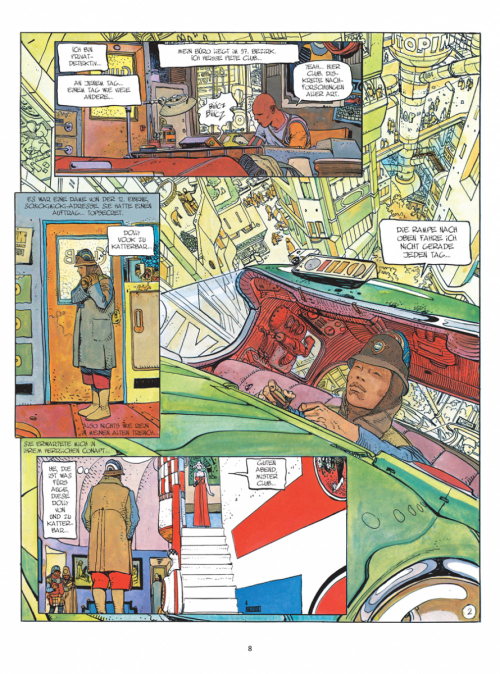 Moebius Collection: Die blinde Zitadelle / The Long Tomorrow / Die Augen der Katze