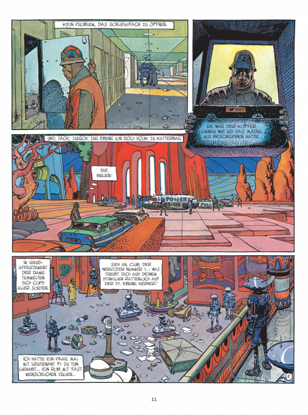 Moebius Collection: Die blinde Zitadelle / The Long Tomorrow / Die Augen der Katze