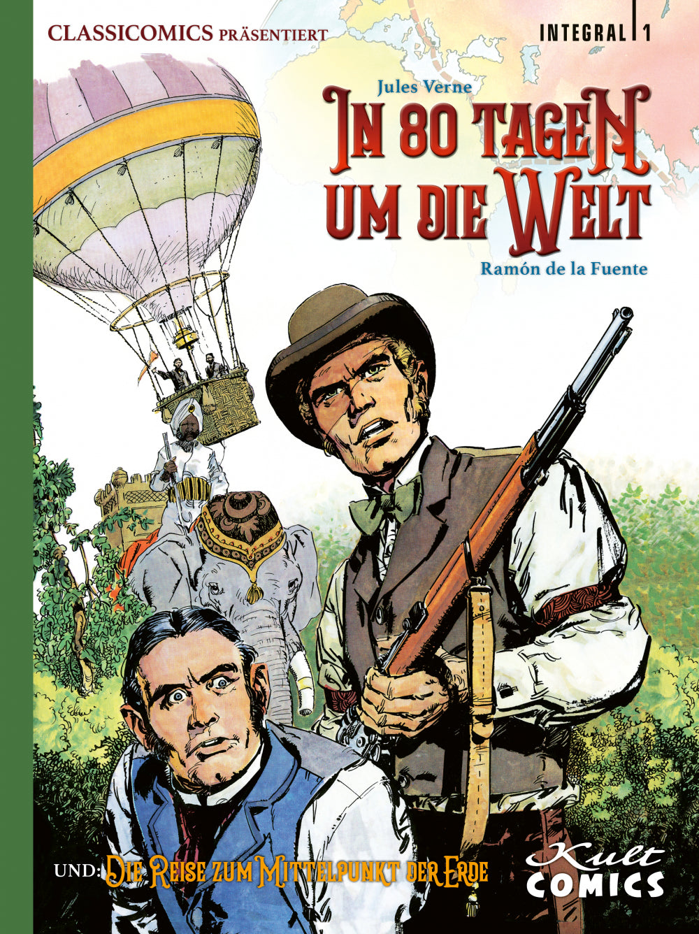 Classicomics 1 - In 80 Tagen um die Welt & Die Reise zum Mittelpunkt der Erde
