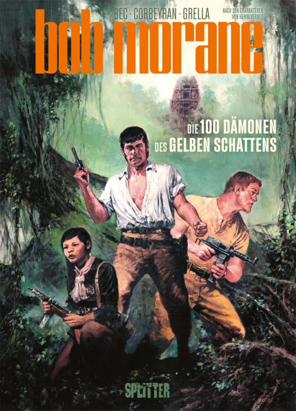 Bob Morane (Splitter) 01 – Die 100 Dämonen des gelben Schattens