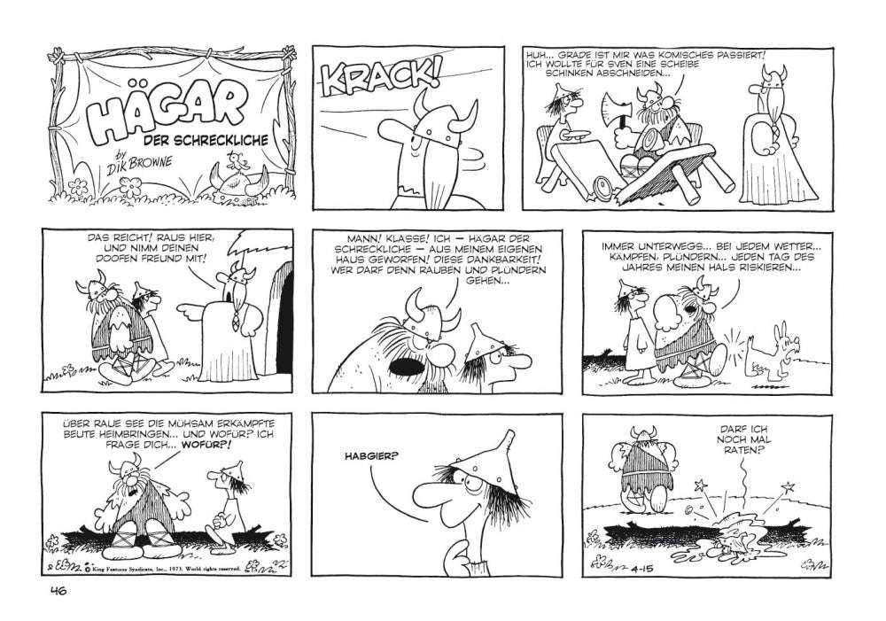 Hägar - Gesammelte Chroniken 1973 - Der Comixdealer