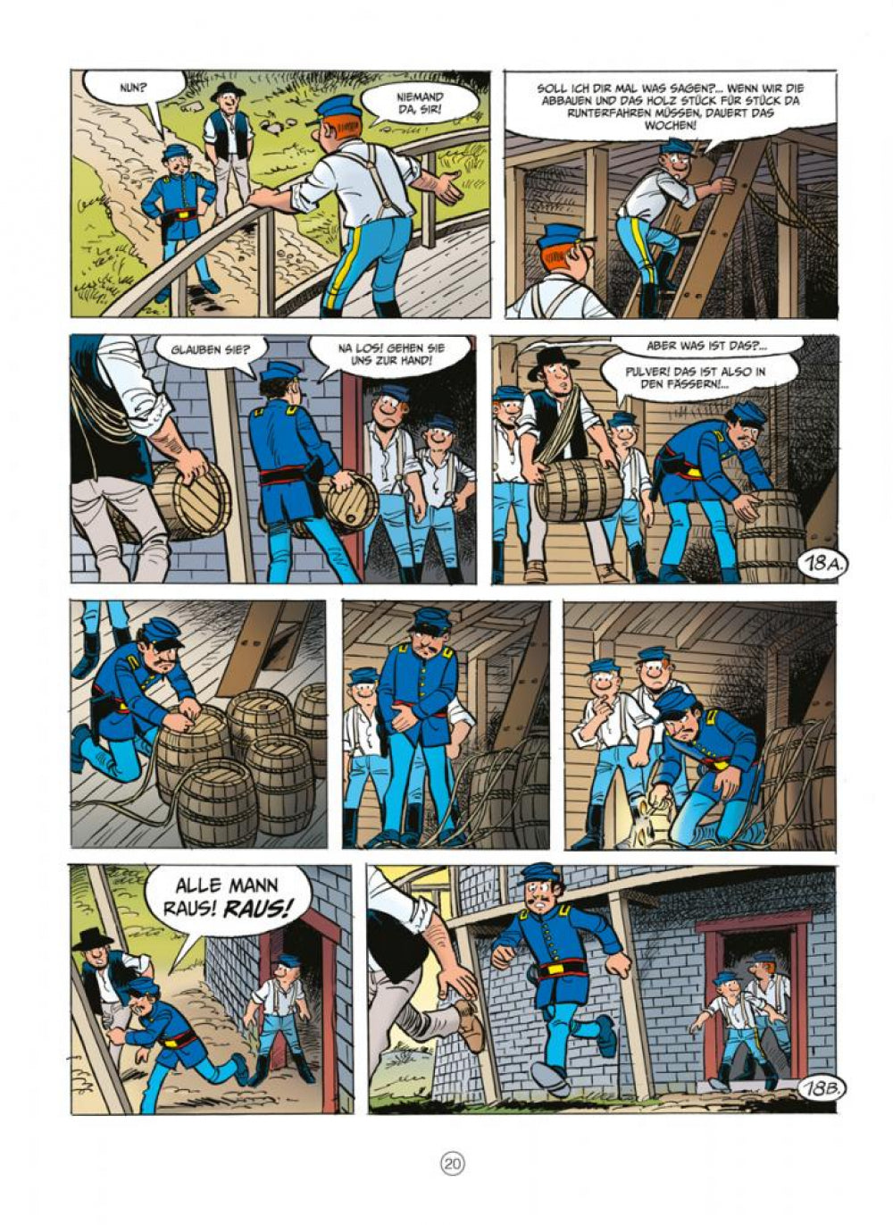 Die blauen Boys #46 - Die Kraterschlacht