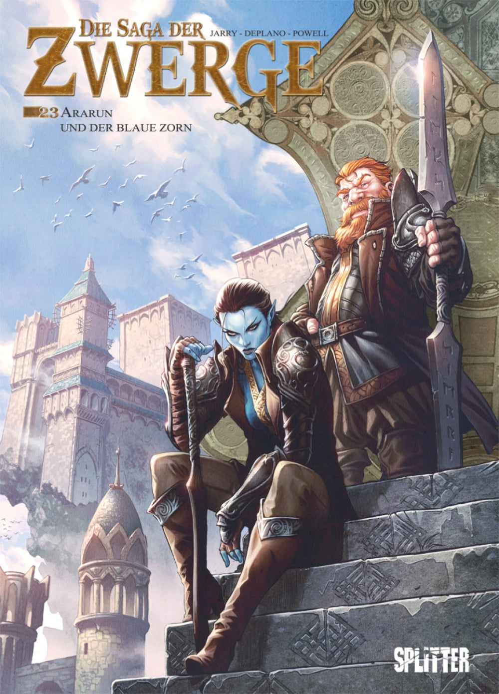 Die Saga der Zwerge 23 - Ararun und der blaue Zorn