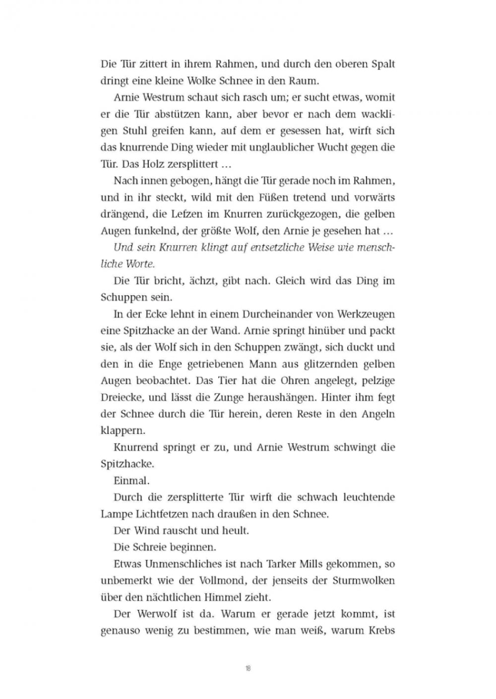 Der Werwolf von Tarker Mills (Neuauflage)