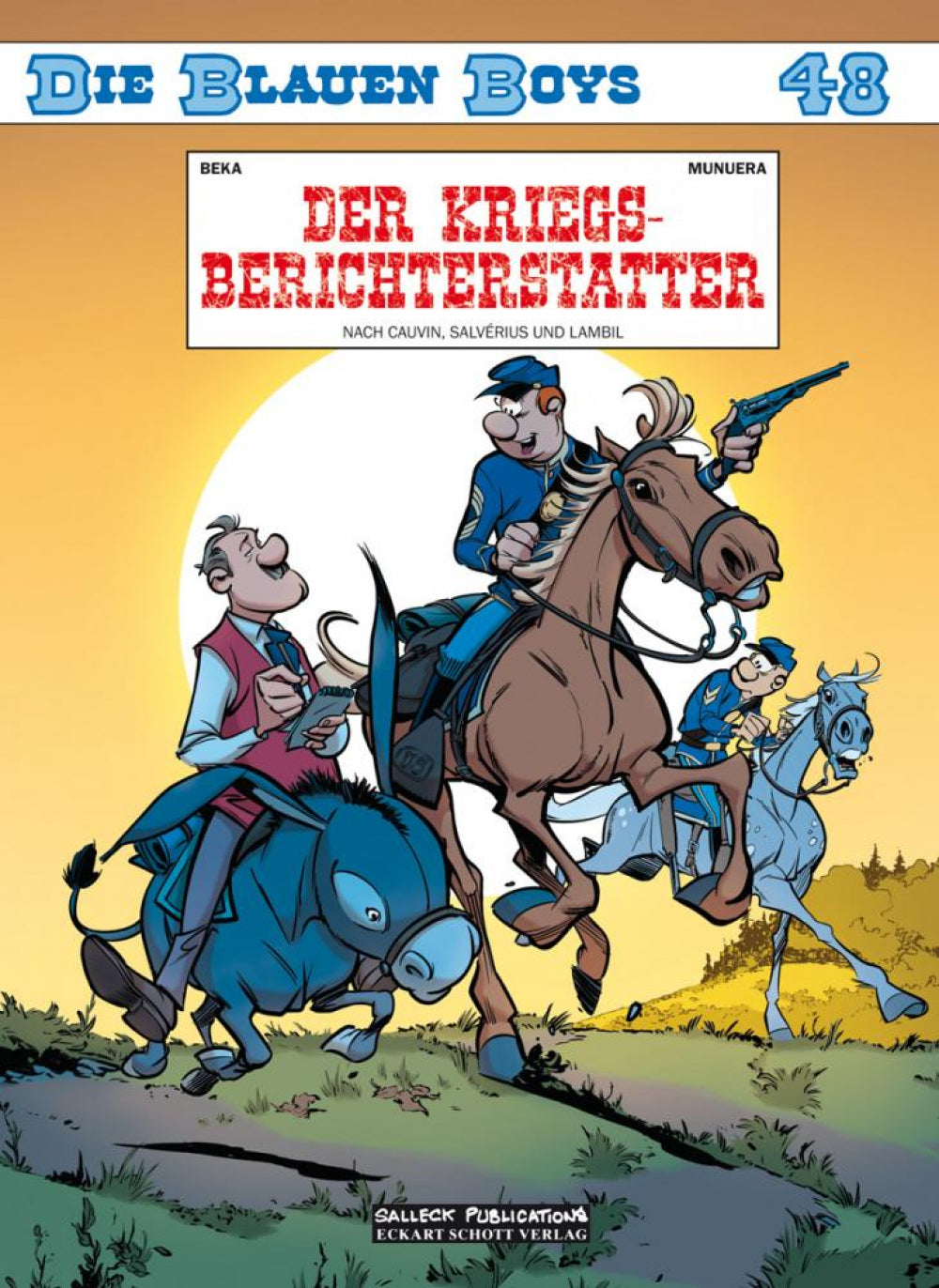 Die blauen Boys 48 - Der Kriegsberichterstatter