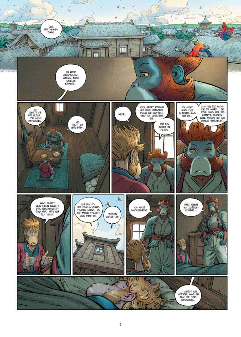 Die 5 Reiche #11 - Wirklich zu fallen - Der Comixdealer