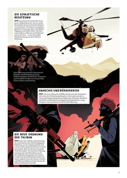 Games - Auf den Spuren der Flüchtenden aus Afghanistan Eine dokumentarische Graphic Novel - Der Comixdealer