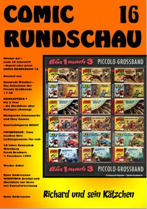 Comic Rundschau 16 - Blickpunkt Comicmarkt