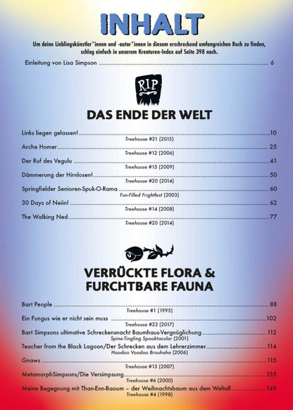 The Simpsons: Treehouse of Horror Necronomnibus 2 Bösenachtgeschichten für Biester und Monster - Der Comixdealer