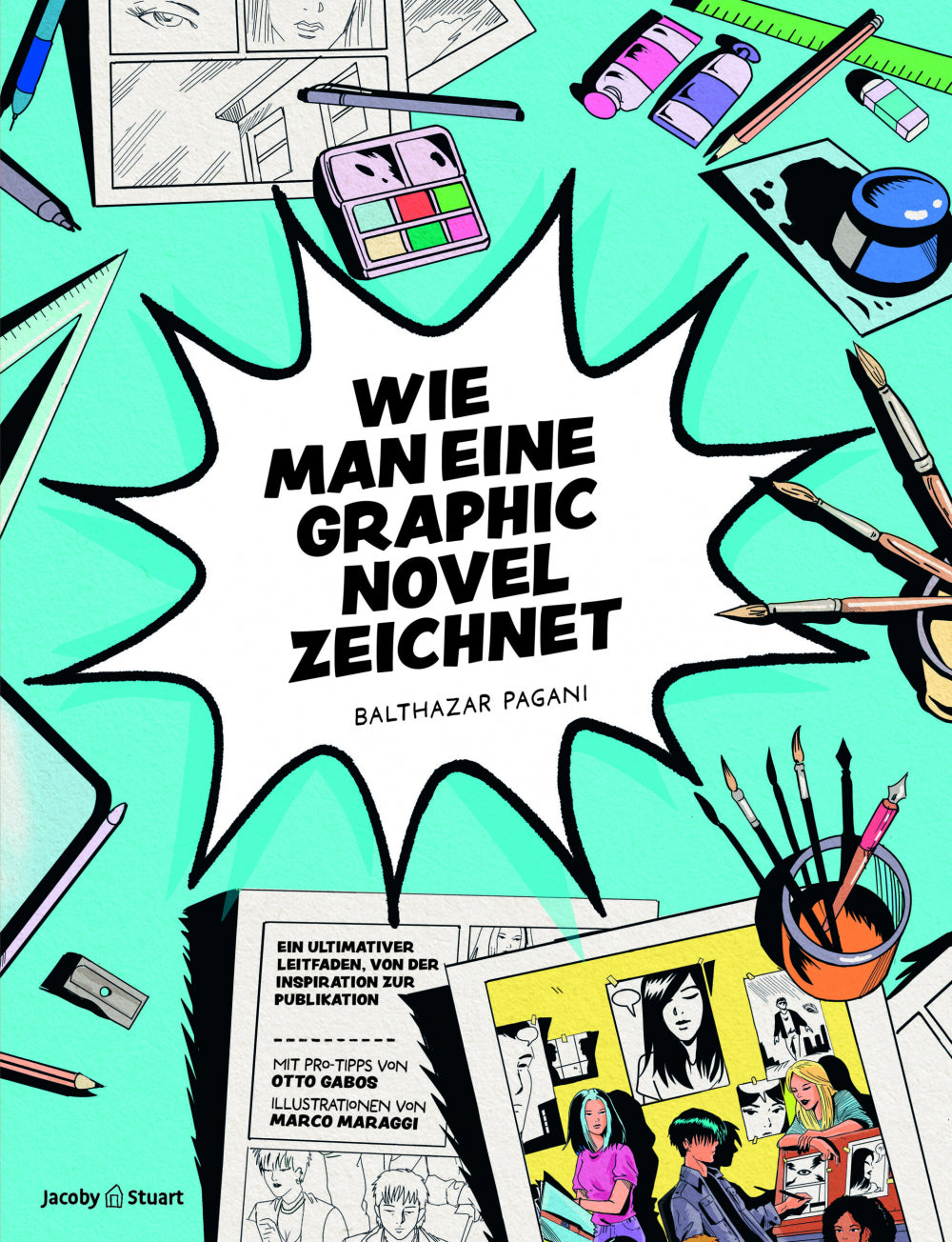 Wie man eine Graphic Novel zeichnet