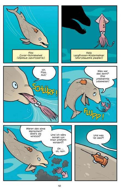 Superbrain-Comics - Die Geheimnisse der Wale - Der Comixdealer