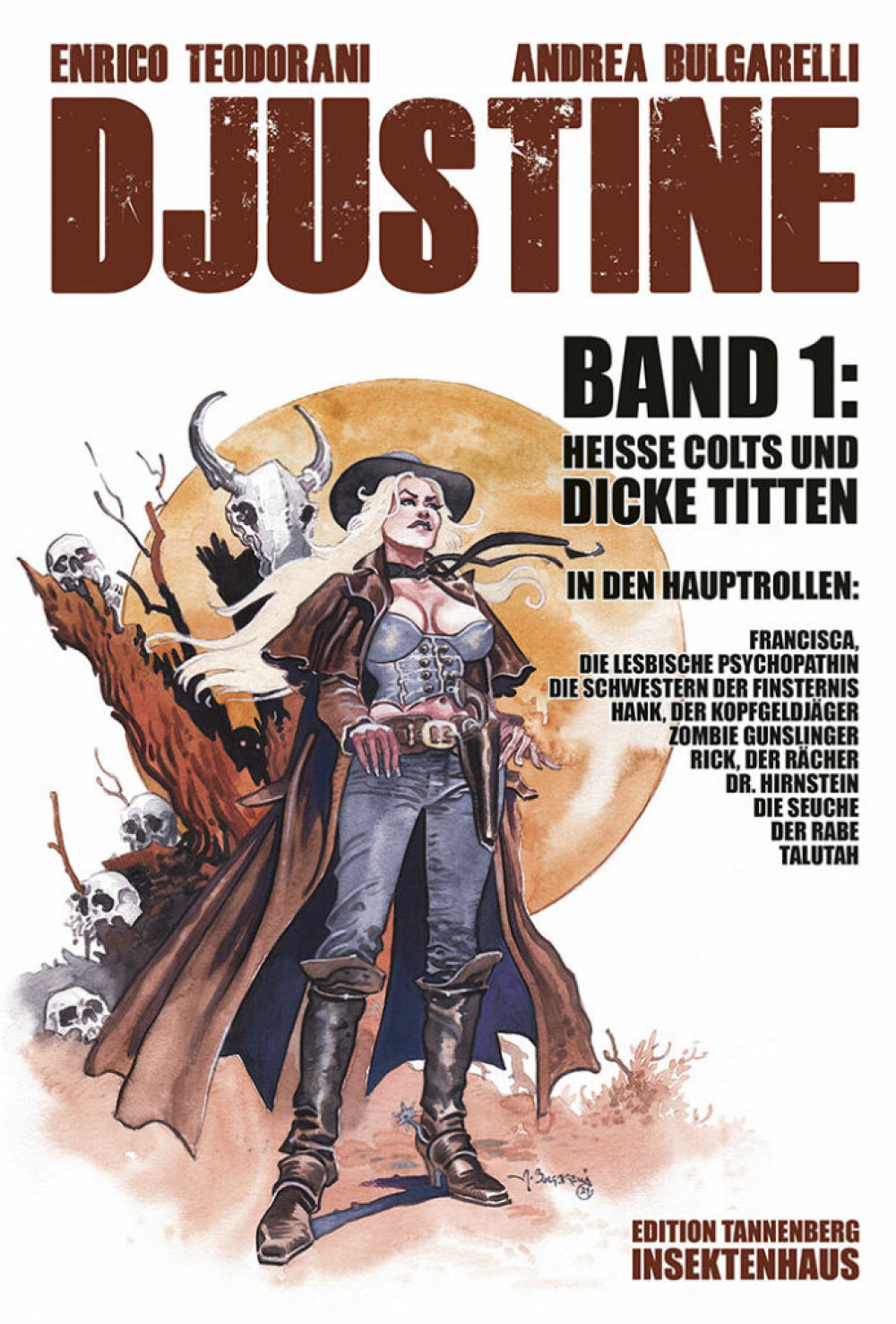 Djustine 1 - Heiße Colts und dicke Titten