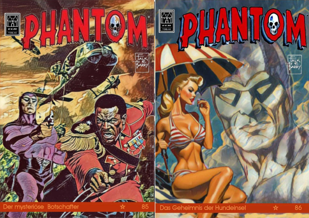Phantom 85.-86. Abenteuer (ECR Verlag) - 2 Hefte im Set