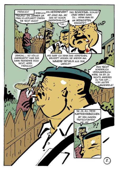 Kommissar Fröhlich #20 Mördersaat - Der Comixdealer