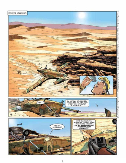 Die Abenteuer von Tanguy & Lavedure #25 HC - Das Wüstenschwert - Der Comixdealer