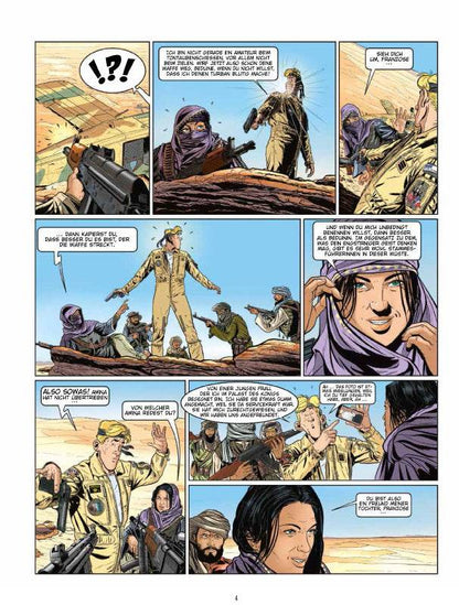 Die Abenteuer von Tanguy & Lavedure #25 HC - Das Wüstenschwert - Der Comixdealer