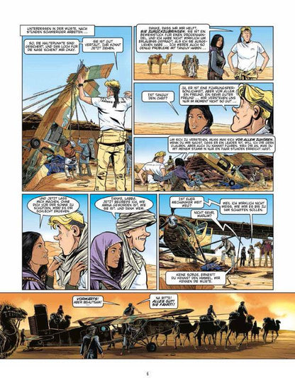 Die Abenteuer von Tanguy & Lavedure #25 HC - Das Wüstenschwert - Der Comixdealer