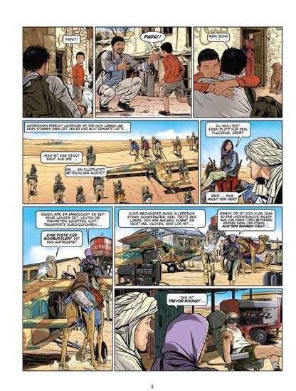 Die Abenteuer von Tanguy & Lavedure #25 HC - Das Wüstenschwert - Der Comixdealer