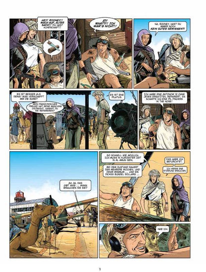 Die Abenteuer von Tanguy & Lavedure #25 HC - Das Wüstenschwert - Der Comixdealer