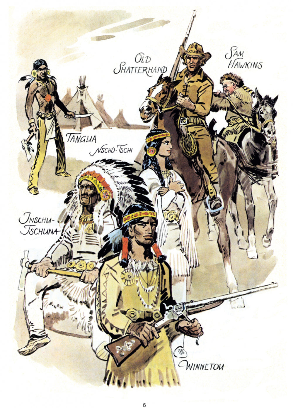 Winnetou und Old Shatterhand Limitierte Sammlerausgabe