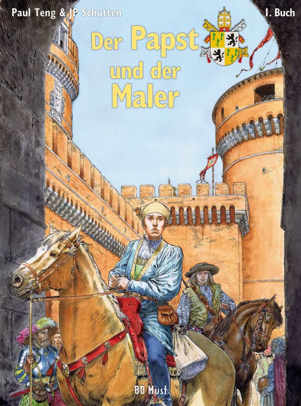 Der Papst und der Maler Jubiläumspaket 2 Alben ohne Exlibris