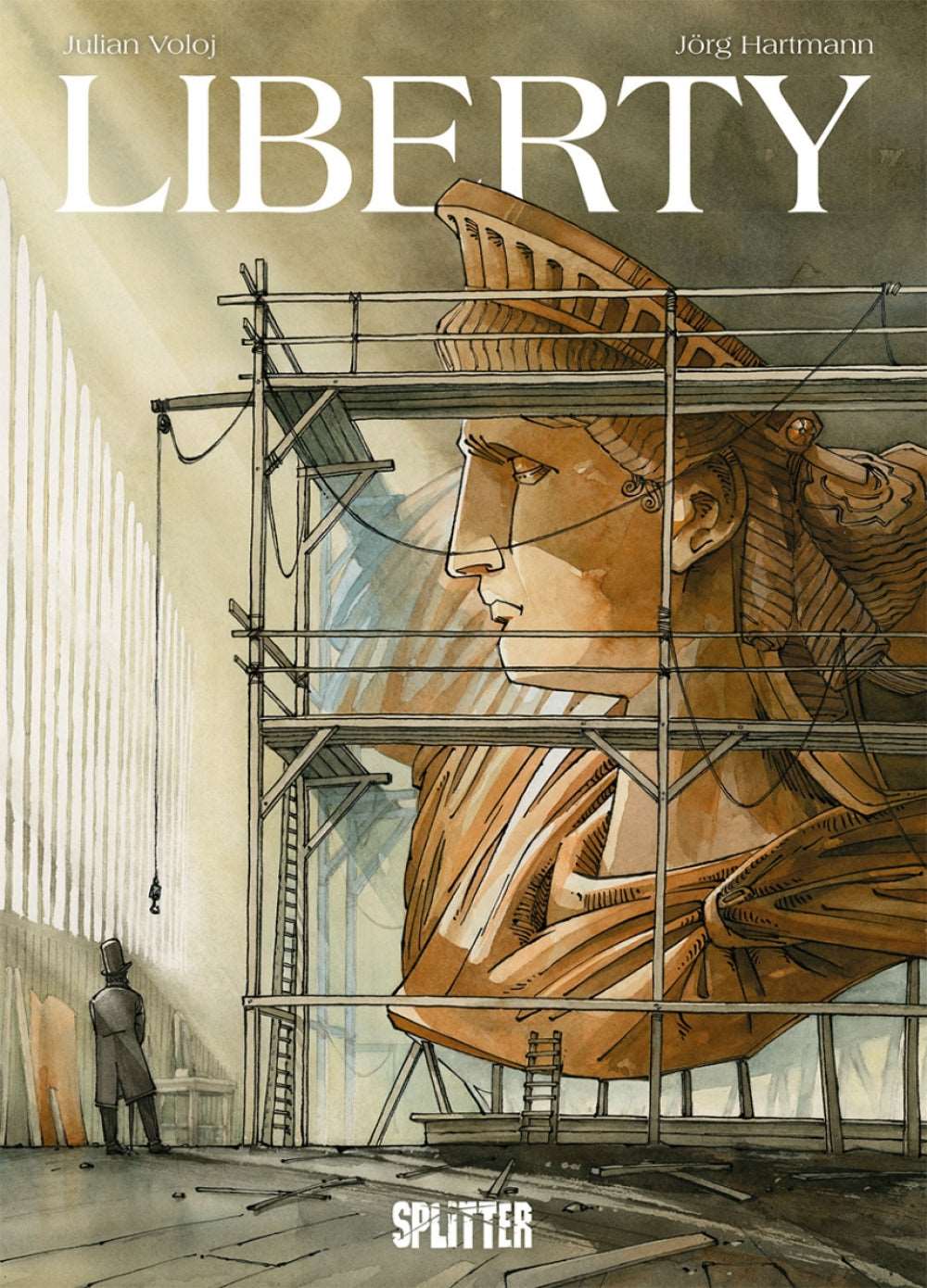 Liberty VZA Die Geschichte der Freiheitsstatue als Graphic Novel