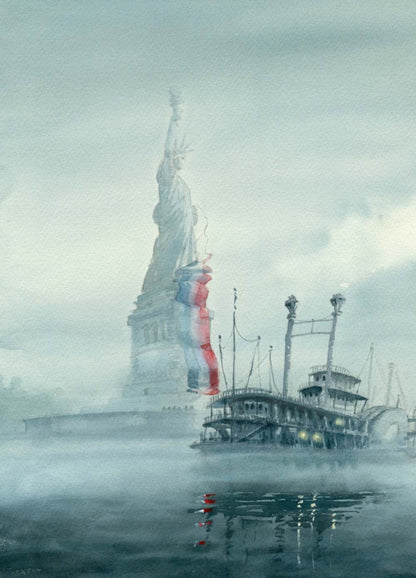 Liberty Die Geschichte der Freiheitsstatue als Graphic Novel - Der Comixdealer