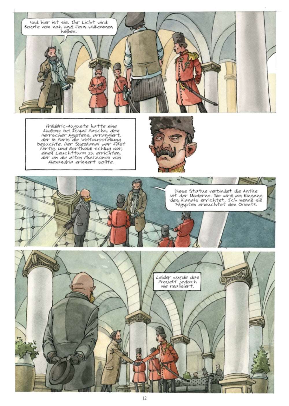 Liberty VZA Die Geschichte der Freiheitsstatue als Graphic Novel