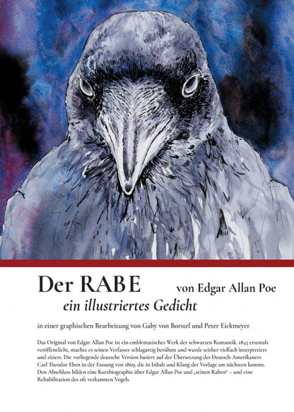 Der Rabe / The Raven Illustriertes Gedicht nach Edgar Allan Poe - Der Comixdealer
