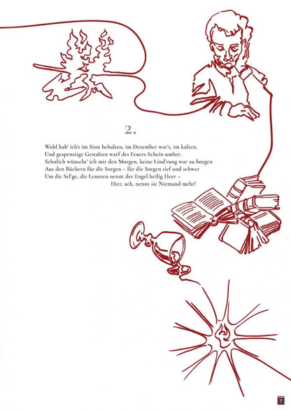 Der Rabe / The Raven Illustriertes Gedicht nach Edgar Allan Poe - Der Comixdealer