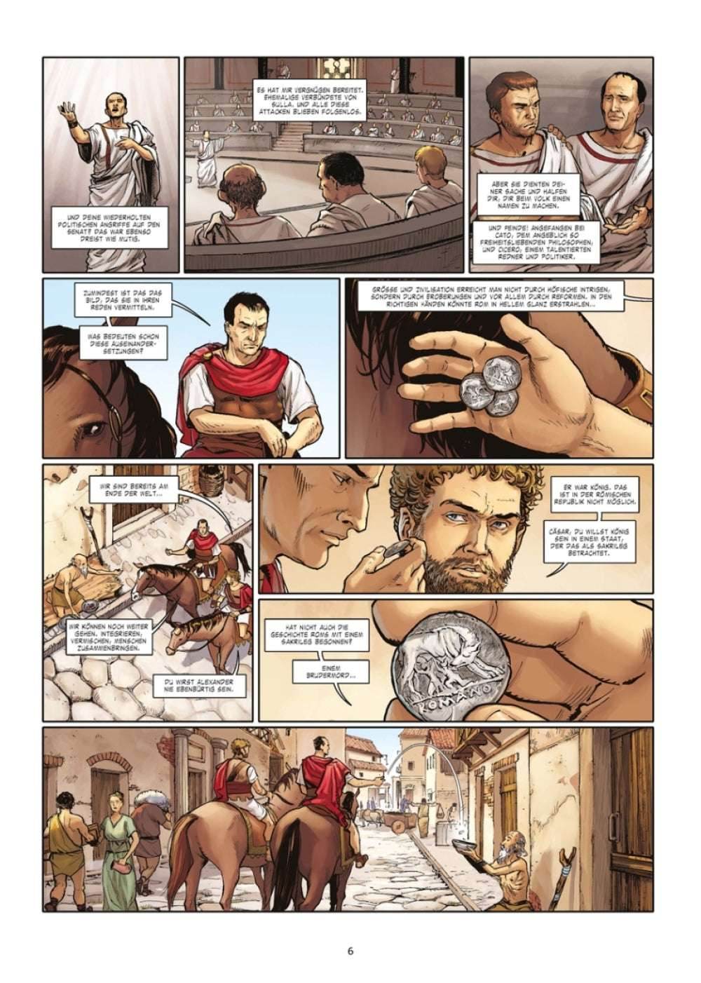 Historische Persönlichkeiten: Cäsar - Der Comixdealer