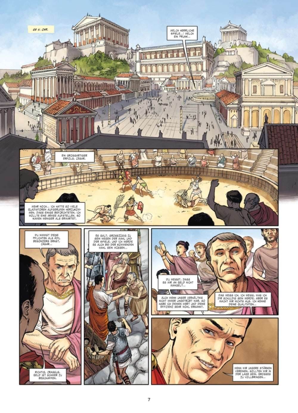 Historische Persönlichkeiten: Cäsar - Der Comixdealer