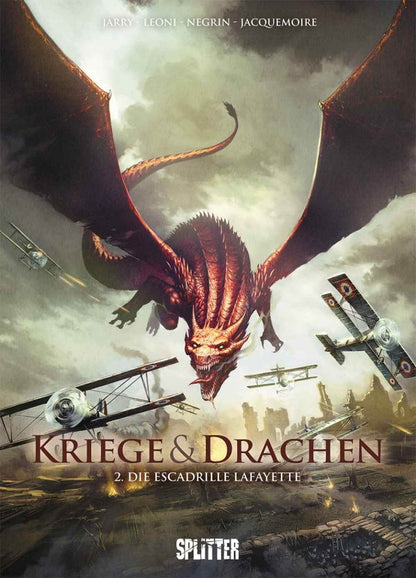Kriege und Drachen #2 - Die Escadrille Lafayette - Der Comixdealer