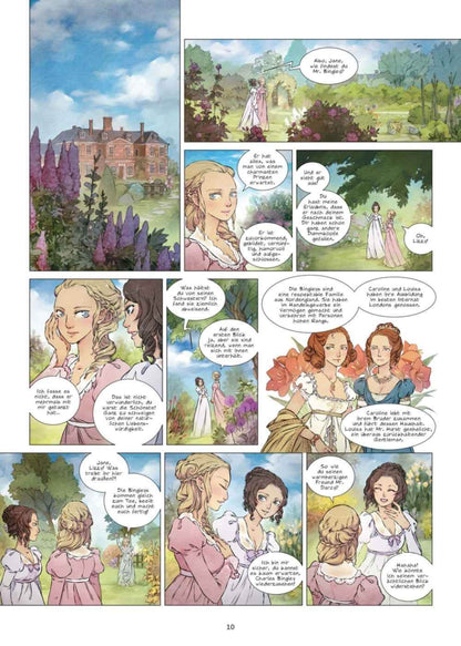 Stolz und Vorurteil (Graphic Novel) Nach dem Roman von Jane Austen - Der Comixdealer