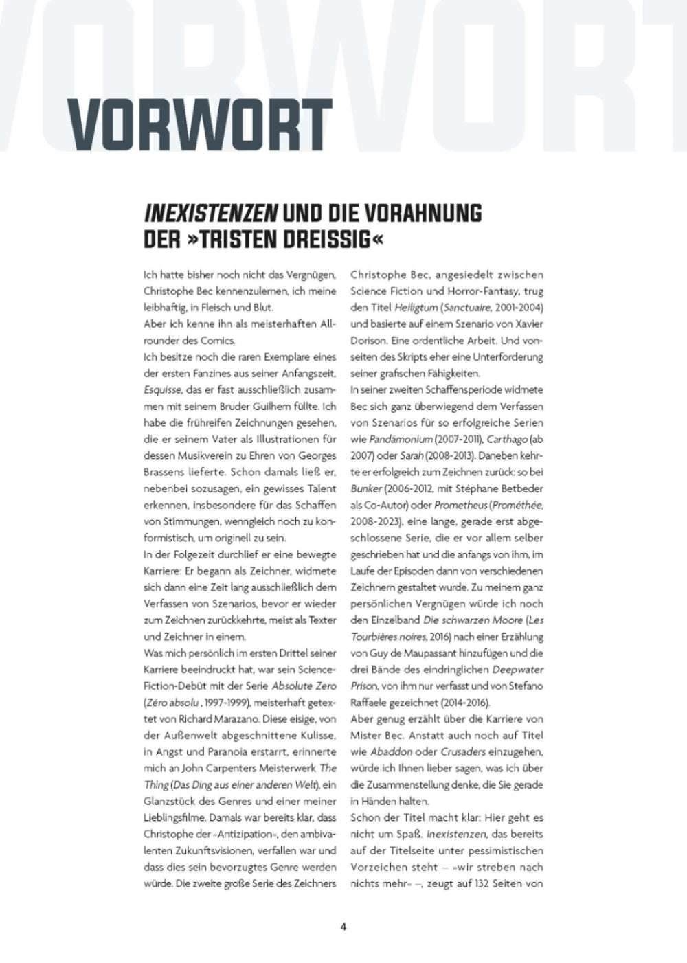 Inexistenzen - Der Comixdealer