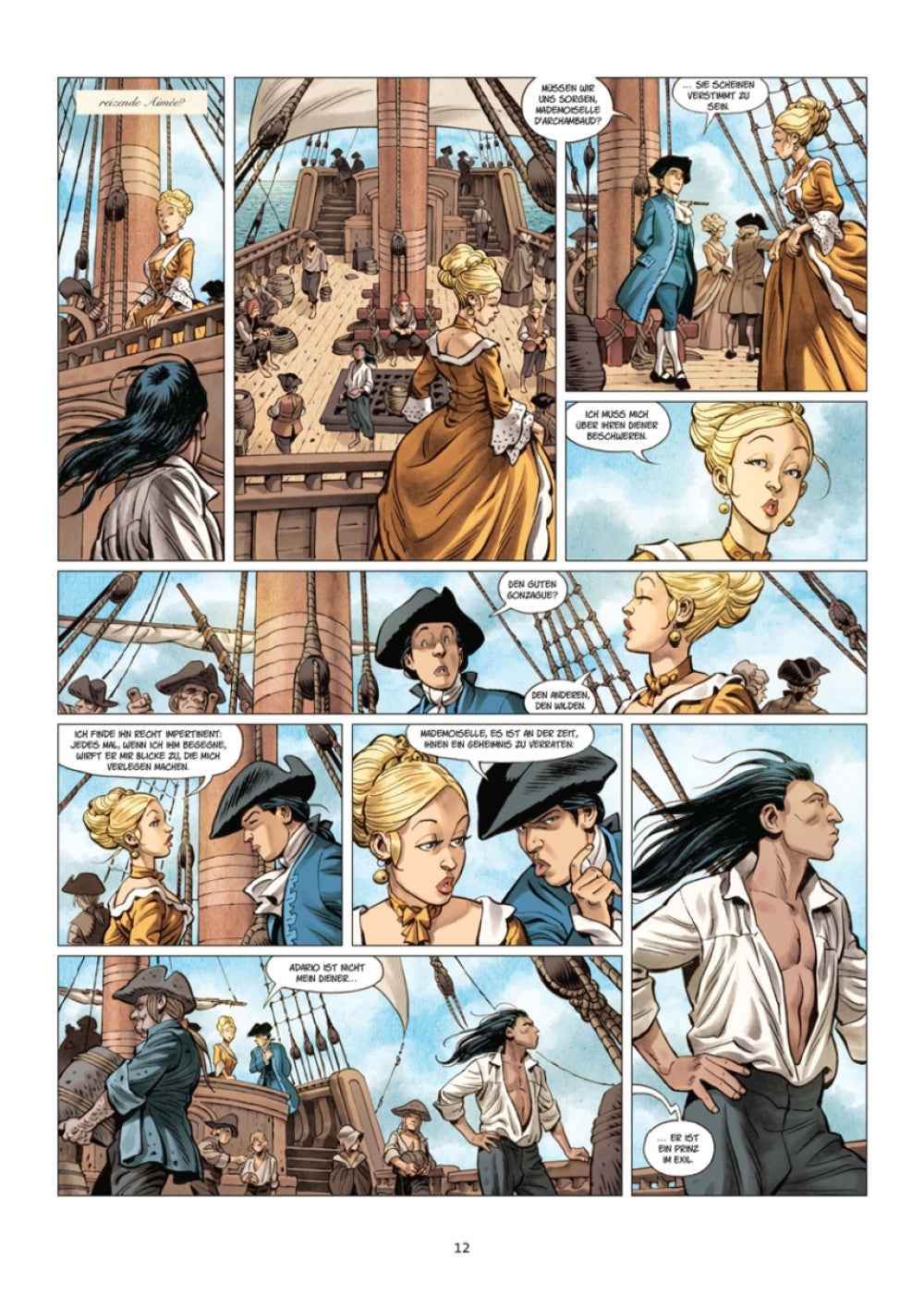 Der Schatten der Aufklärung #2 - Spitze und Wampum - Der Comixdealer