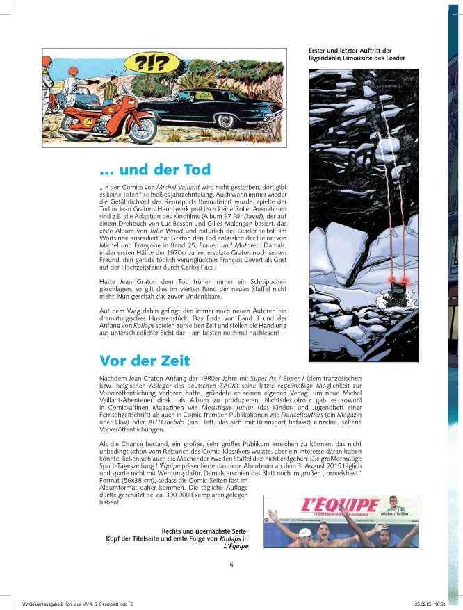 Michel Vaillant Staffel #2 Collectors Edition 2 - Der Comixdealer