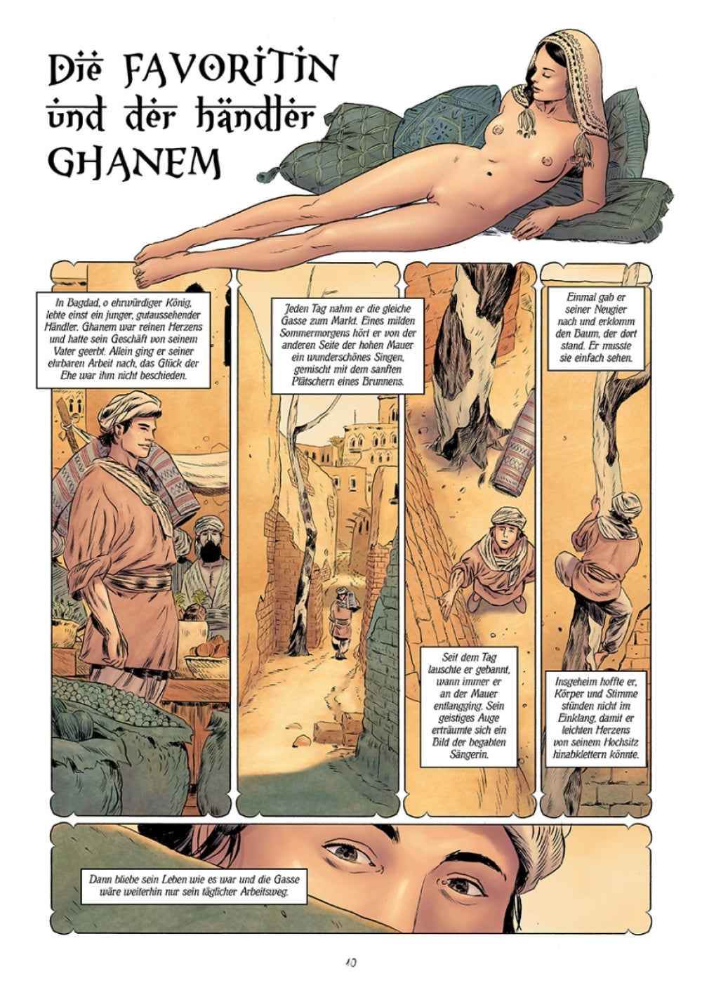 Tausendundeine Nacht - Eine erotische Graphic Novel - Der Comixdealer